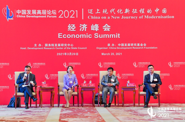 彭永东出席中国发展高层论坛谈平台责任与发展观