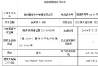 赣州台湾城11#楼预售许可公示