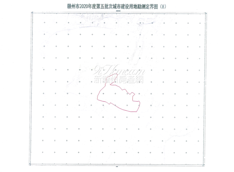 赣州市2020年度第五批次城市建设用地征地公告