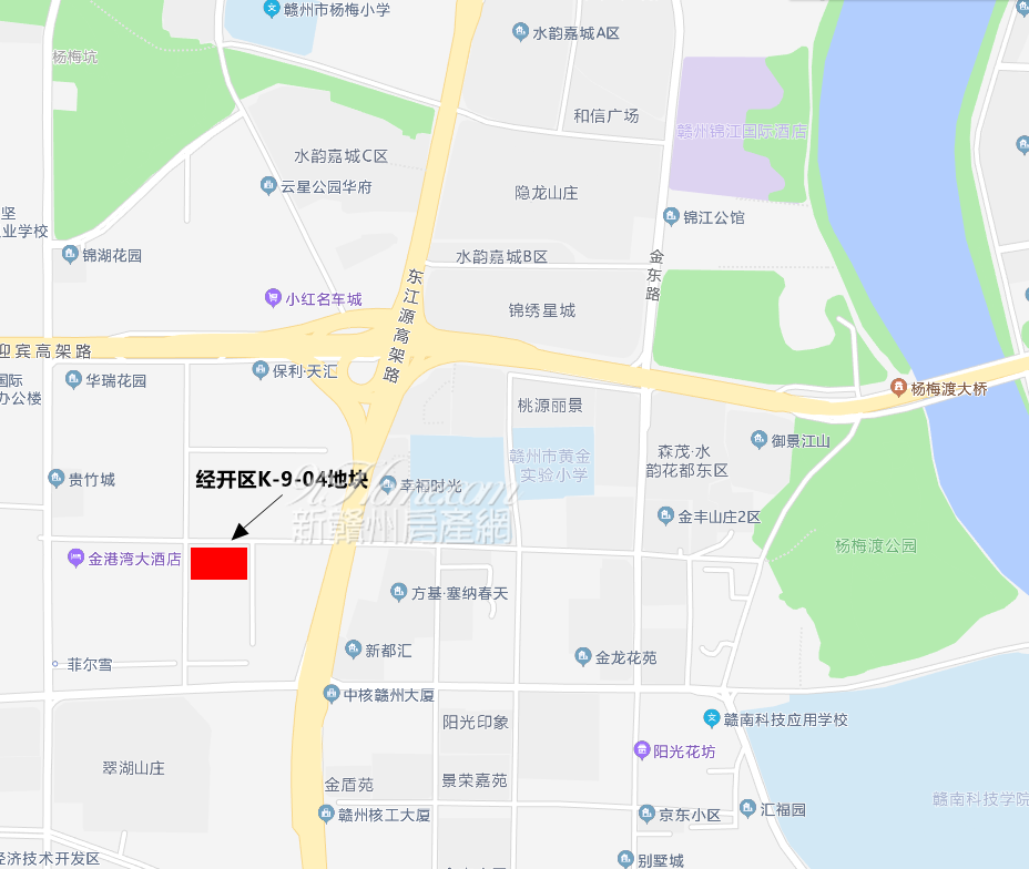 赣州经开区K-9-04地块公园绿地规划批前公示