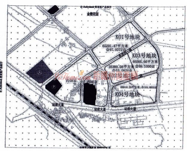 信丰县4宗商住用地挂牌出让，需建大型城市综合体，起始总价约4.3亿元