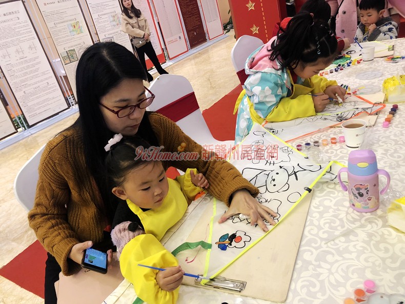 3月16日恒大悦龙台创意手绘风筝DIY温情举办
