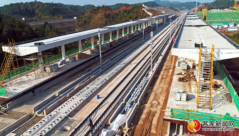 “空地”配合建设昌赣高铁