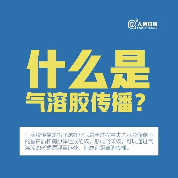 什么是气溶胶传播，应该如何预防？这9张图说明白了