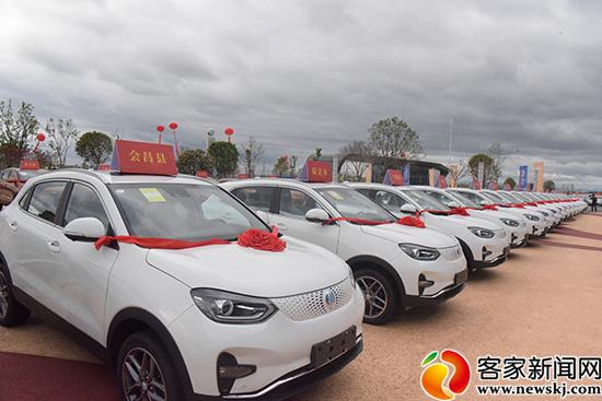 赣州市集中采购5000辆国机智骏新能源汽车