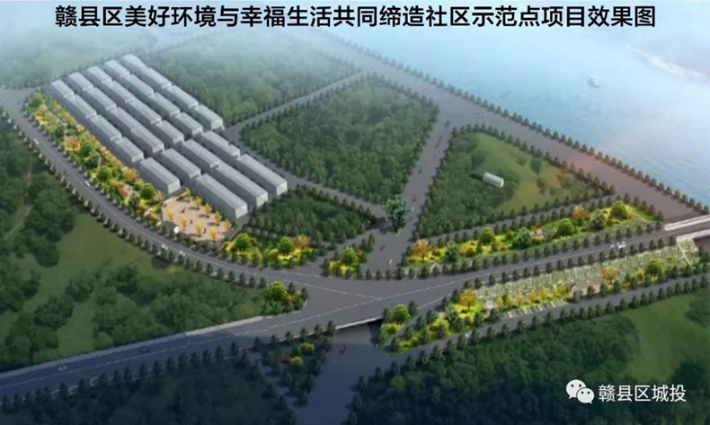 赣县城东片区未来将规划建设医院、幼儿园、小学、中学等