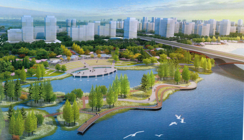 章江左岸滨江公园（经开区段）预计1月底开工