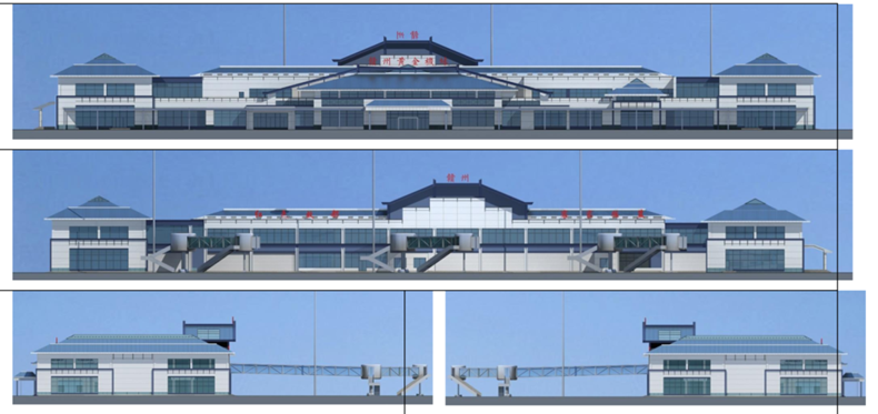 赣州黄金机场T1航站楼二期改造工程评估会召开