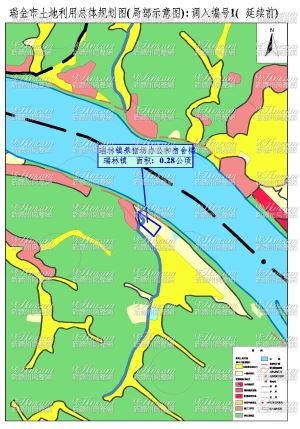 瑞金市土地利用总体规划（2006-2020年）延续方案