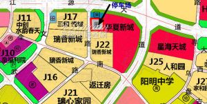 章江新区J22-3地块为机动车停车库用地