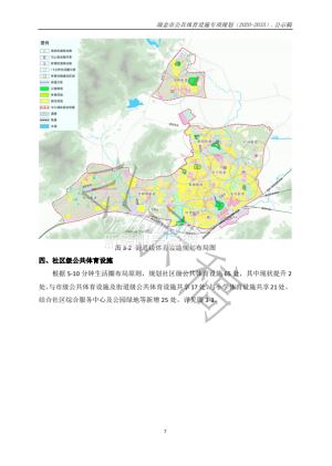 瑞金市公共体育设施专项规划(2020-2035) 公示稿