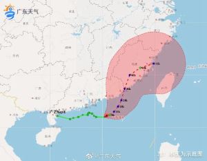 台风"卢碧"明天登陆，路径诡异"逆向行驶"！赣州天气将……