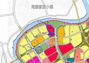 南康区一宗地因无人报价流拍，规划建约10.36万㎡商业综合体