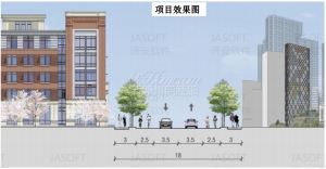 赣州蓉江新区兰竹路建设工程项目规划批前公示