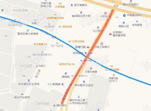 东阳山路与稼轩路交汇处已规划建设人行天桥！