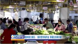 蓉江新区： 新农贸市场开业 幸福生活再升级