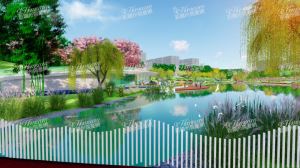 预计2023年底完成！蓉江新区白鹭湖公园效果图来了！
