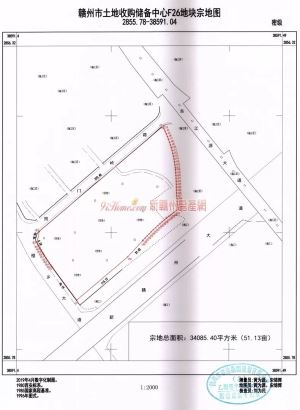 章江新区F26-1地块为商服、住宅用地！