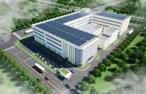 赣州新能源汽车产业孵化园项目厂房封顶