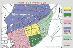 2023年秋季赣县城区义务教育学校入（转）学公告（附学区分布图）