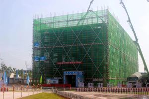 赣县稀土新材料产业园厂房等完成主体结构封顶！