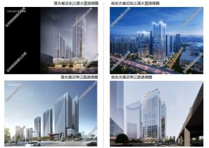 赣州中心天枢项目未建部分规划建筑优化方案批前公示
