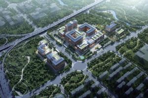 南方医科大学南方医院赣州医院（蓉江院区）一期项目主体结构完工