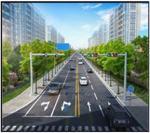 赣州经济技术开发区黄坑路（长汀路-春花路）工程规划批前公示牌
