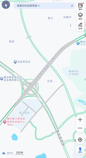 赣州蓉江新区部分高架路段最新进展来了！