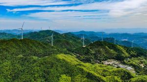 会昌风力发电绘就生态画卷