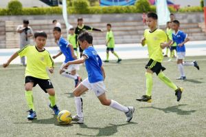 赣州市青少年足球锦标赛在于都举办