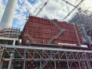 信丰能源1号电除尘灰斗免伴热项目施工圆满完成